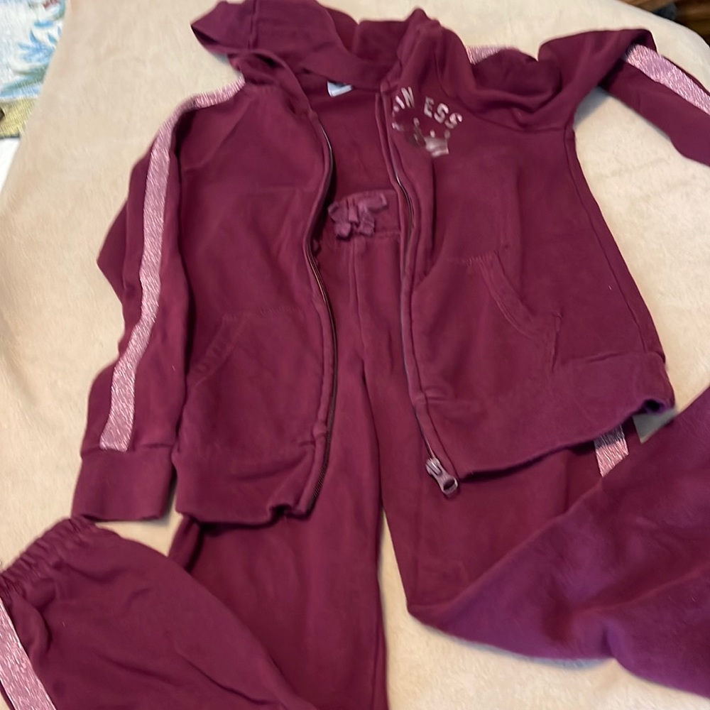 Used girls set size M(7/8)